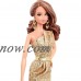 Barbie Look Doll Gold Dress   553622944